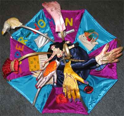 Greatest show on earth umbrella