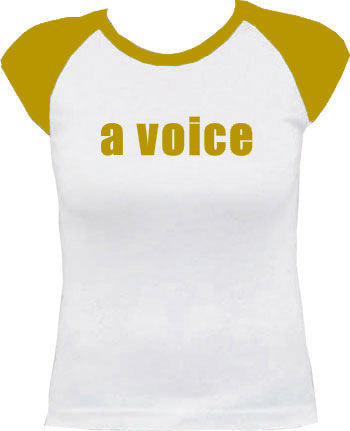 A voice T-shirt
